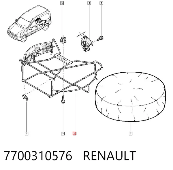  7700310576 Renault (RVI)