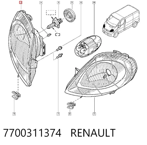  7700311374 Renault (RVI)
