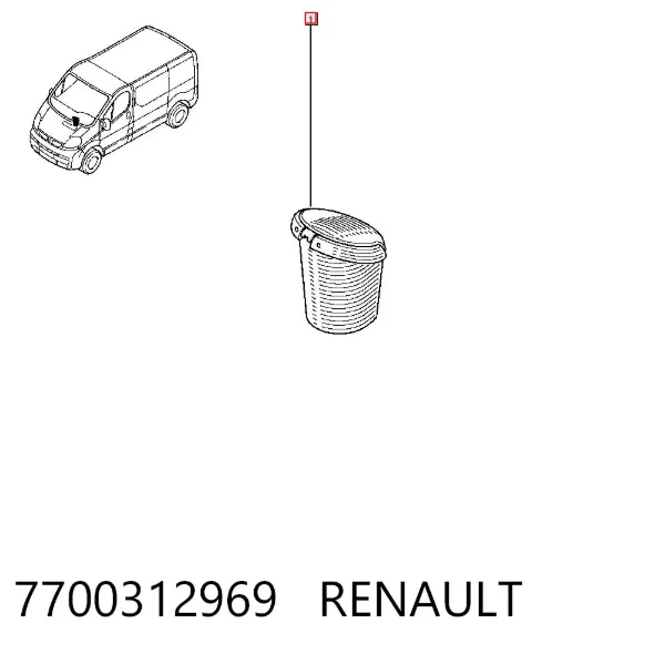  7700312969 Renault (RVI)