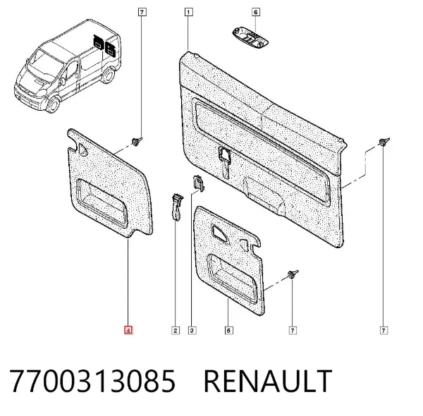  7700313085 Renault (RVI)