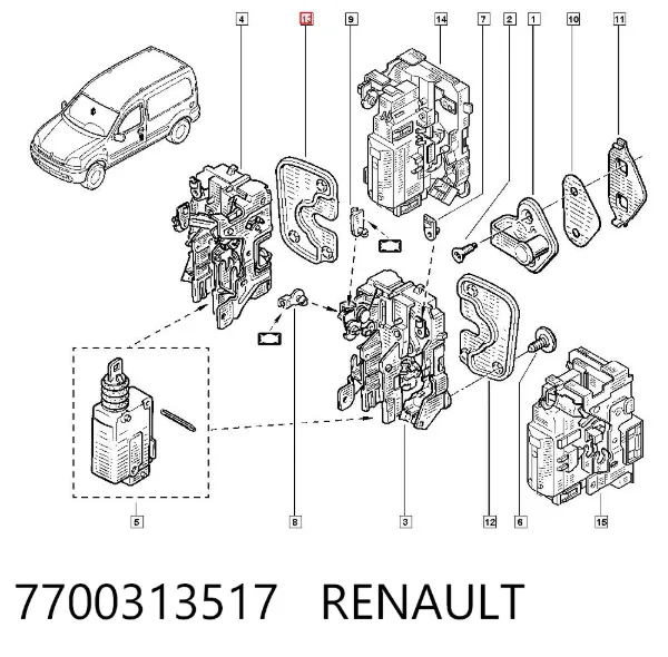  7700313517 Renault (RVI)
