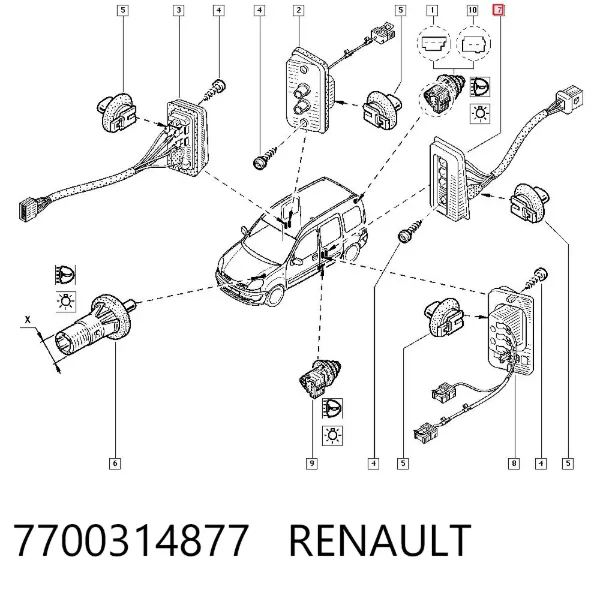  7700314877 Renault (RVI)