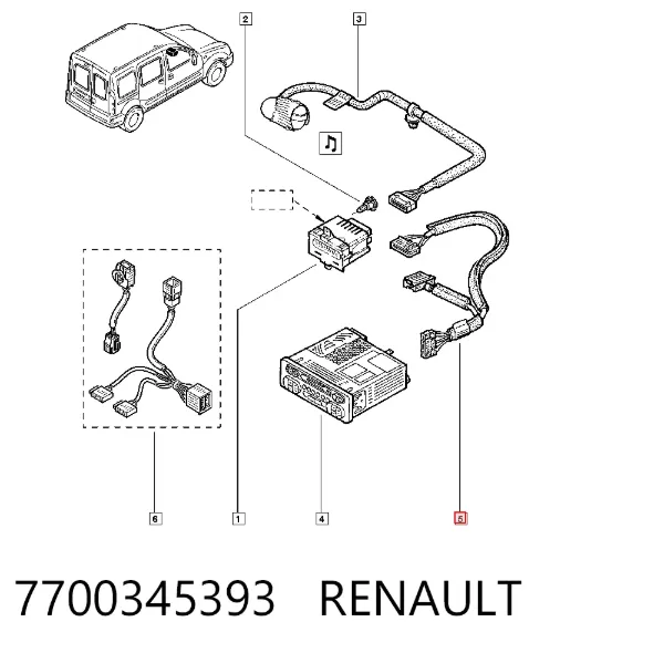  7700345393 Renault (RVI)