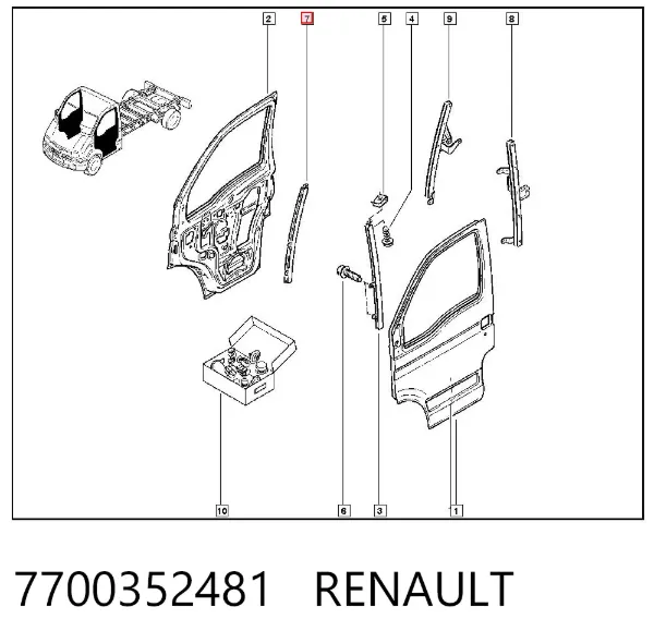  7700352481 Renault (RVI)