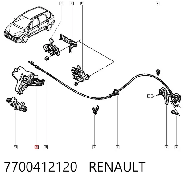  7700412120 Renault (RVI)