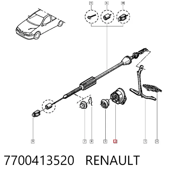  7700413520 Renault (RVI)