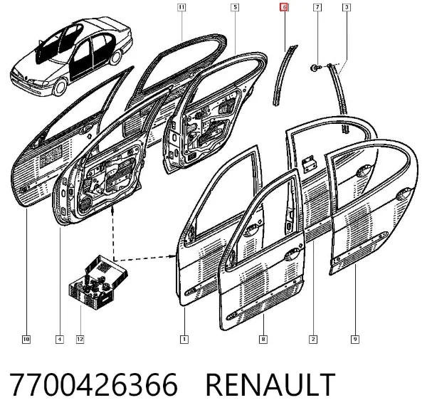  7700426366 Renault (RVI)