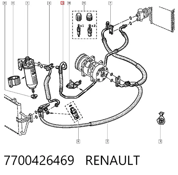  7700426469 Renault (RVI)