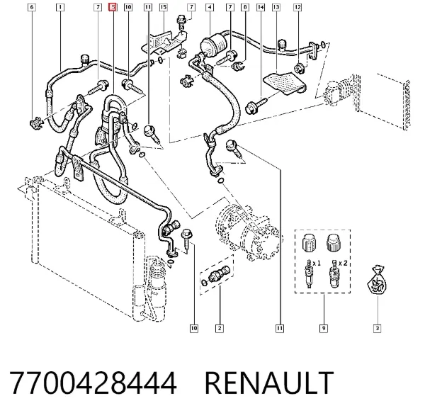  7700428444 Renault (RVI)