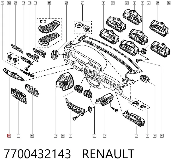  7700432143 Renault (RVI)