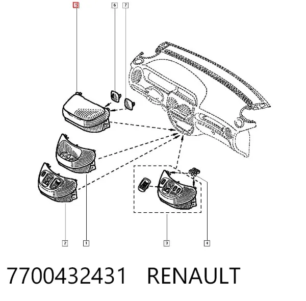  7700432431 Renault (RVI)