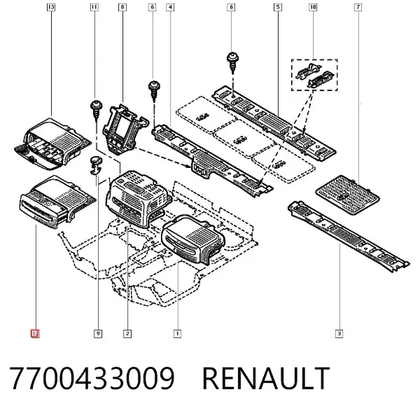  7700433009 Renault (RVI)