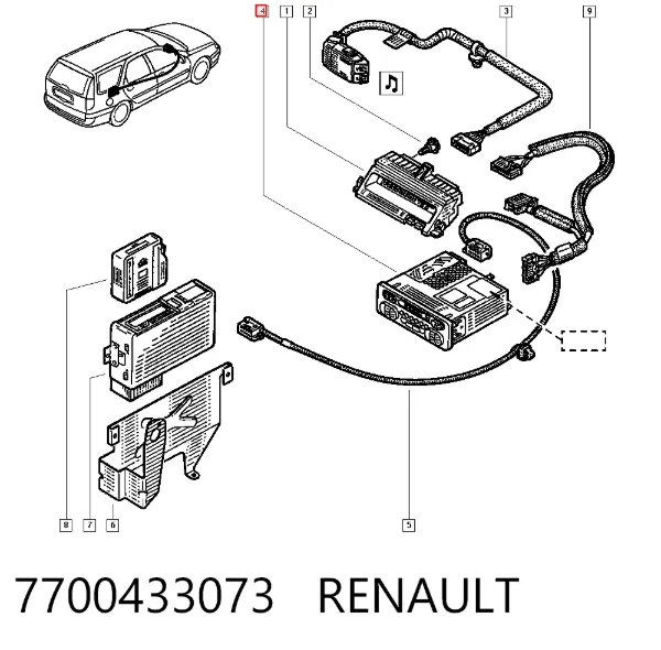  7700433073 Renault (RVI)