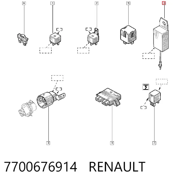  7700676914 Renault (RVI)