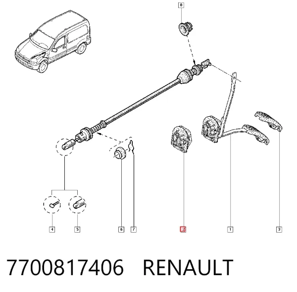  7700817406 Renault (RVI)