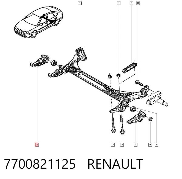  7700821125 Renault (RVI)