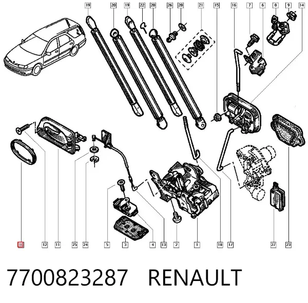  7700823287 Renault (RVI)