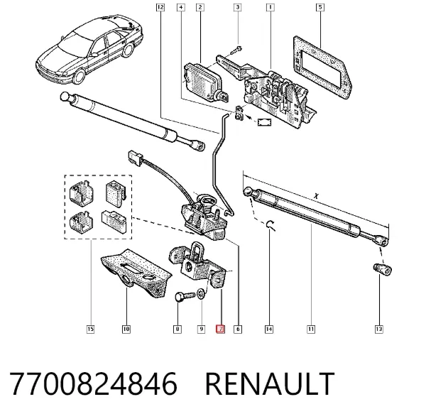  7700824846 Renault (RVI)
