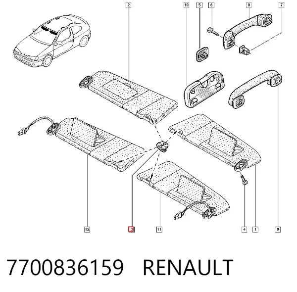  7700836159 Renault (RVI)