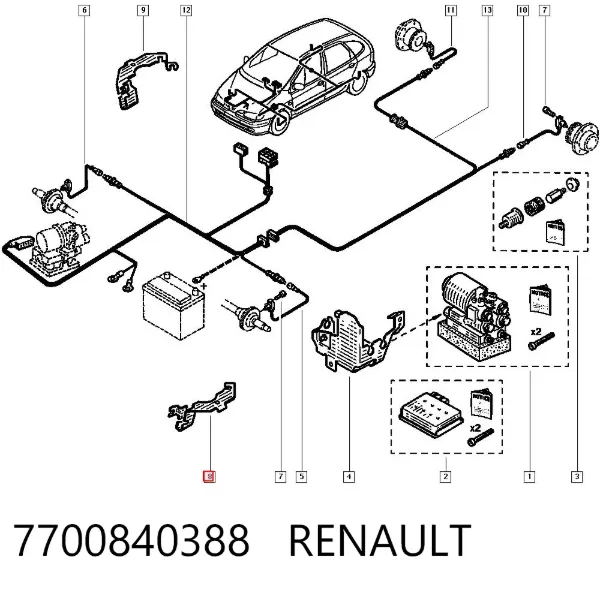  7700840388 Renault (RVI)