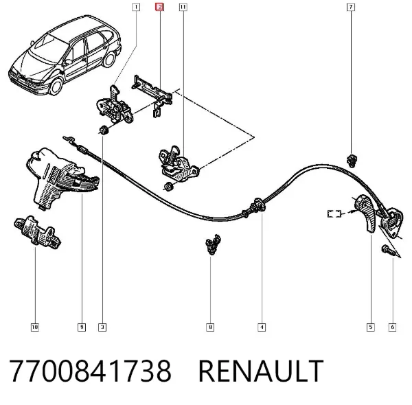  7700841738 Renault (RVI)