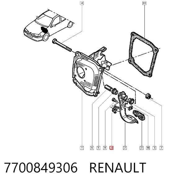  7700849306 Renault (RVI)