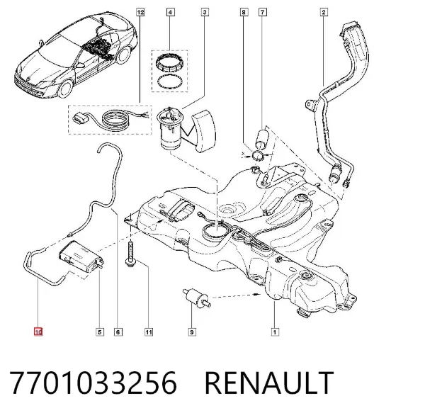 7701033256 Renault (RVI)