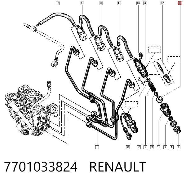  7701033824 Renault (RVI)