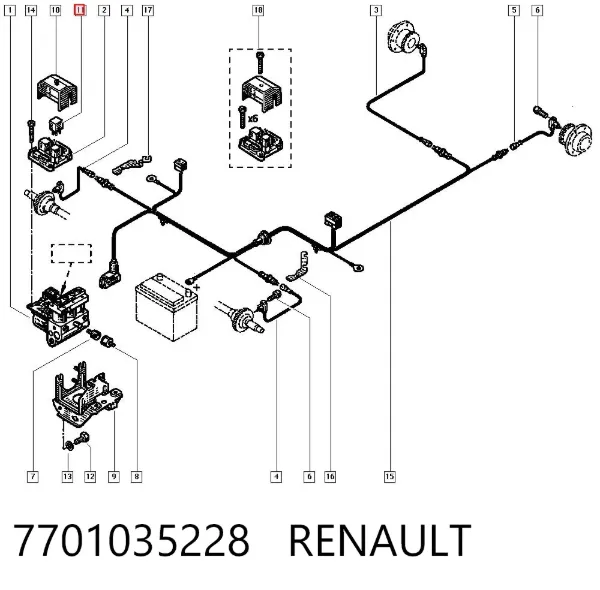  7701035228 Renault (RVI)
