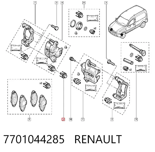  7701044285 Renault (RVI)