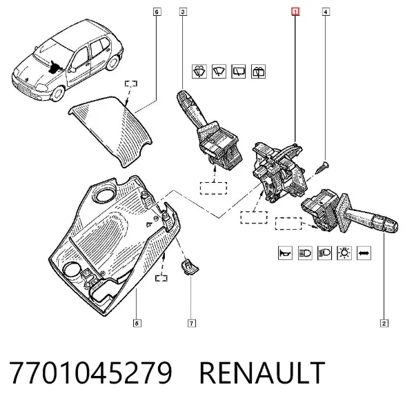  7701045279 Renault (RVI)