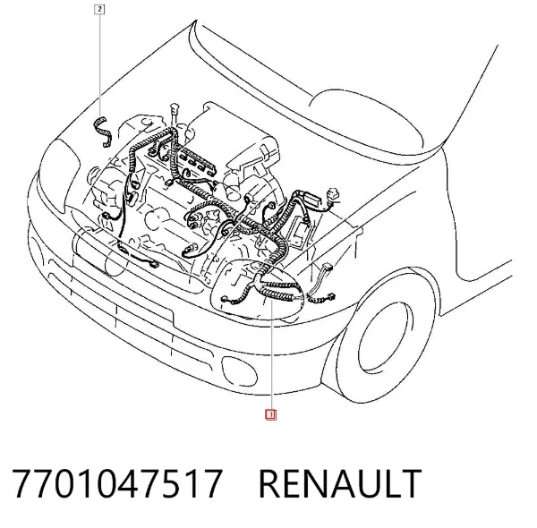 Повторитель поворота 7701047517 Renault (RVI)
