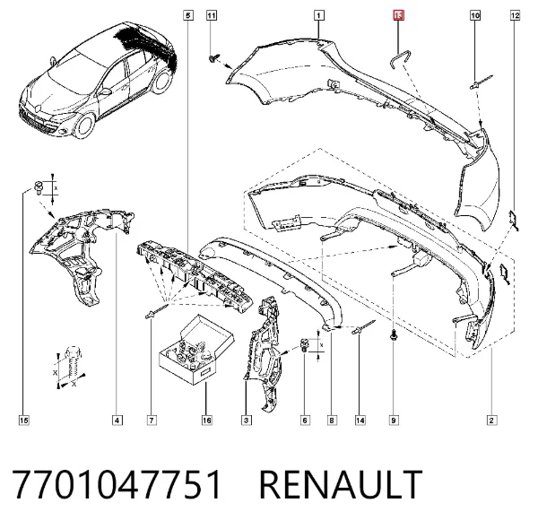  7701047751 Renault (RVI)