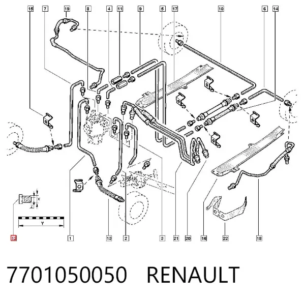  7701050050 Renault (RVI)