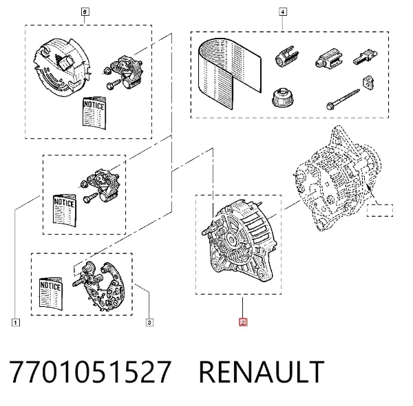 7701051527 Renault (RVI)