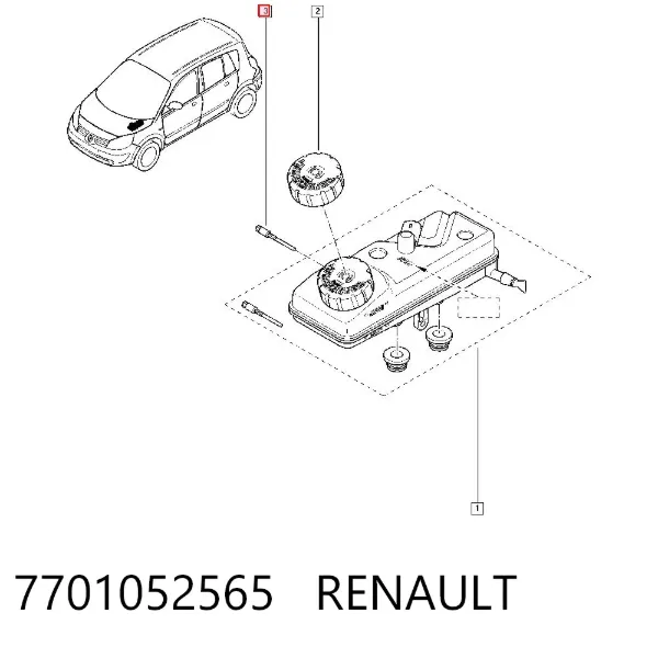  7701052565 Renault (RVI)
