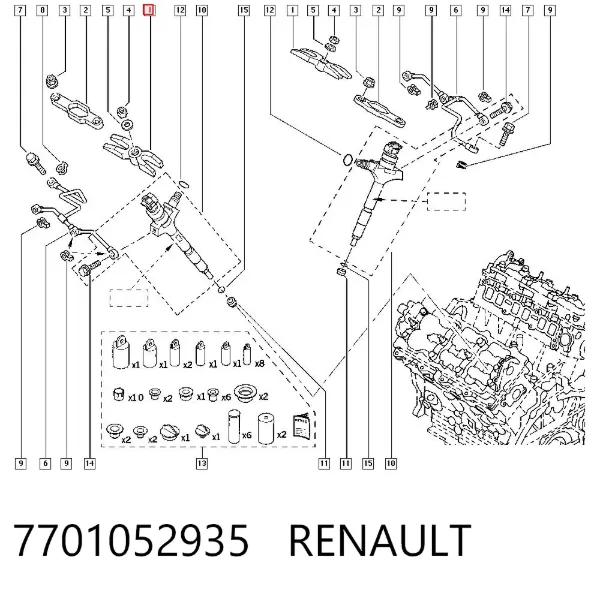  7701052935 Renault (RVI)