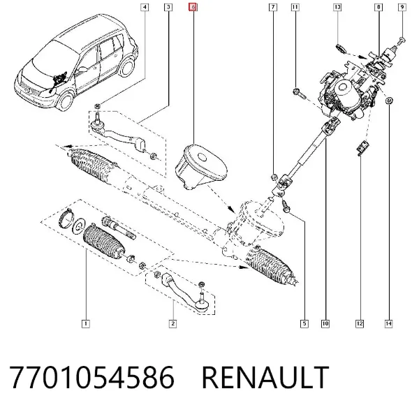  7701054586 Renault (RVI)