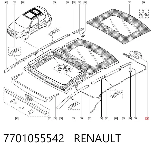  7701055542 Renault (RVI)