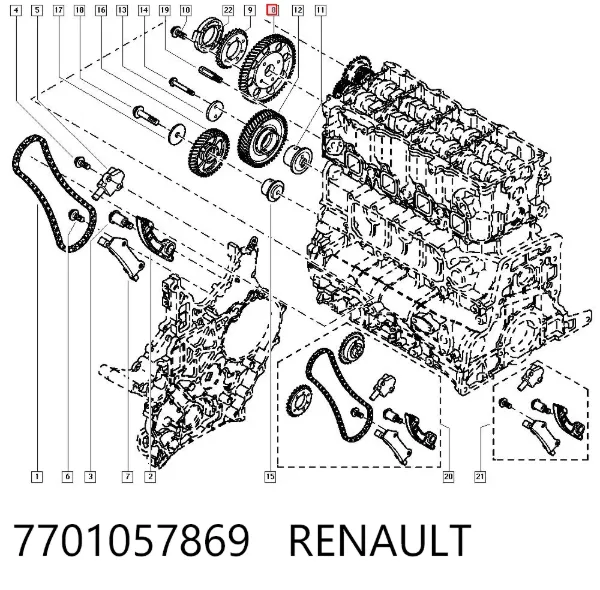  7701057869 Renault (RVI)