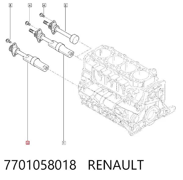  7701058018 Renault (RVI)
