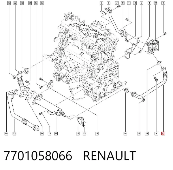  7701058066 Renault (RVI)