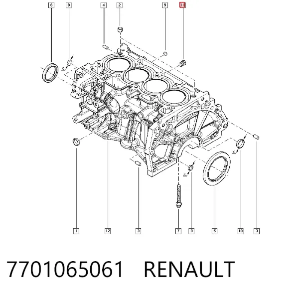  7701065061 Renault (RVI)