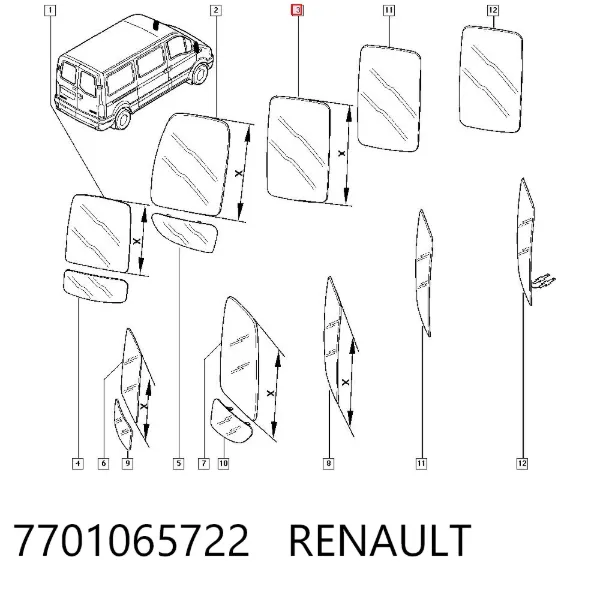  7701065722 Renault (RVI)