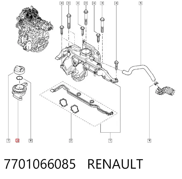  7701066085 Renault (RVI)
