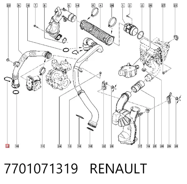  7701071319 Renault (RVI)
