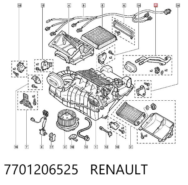  7701206525 Renault (RVI)