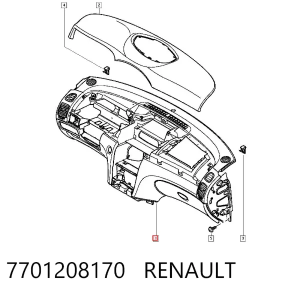 Торпедо 7701208170 Renault (RVI)