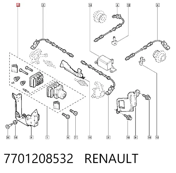  7701208532 Renault (RVI)