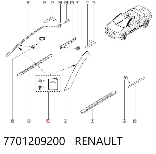  7701209200 Renault (RVI)